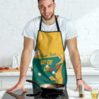 Personalised Boxing Kangaroo Apron Aussie Oi Oi Oi Sporty National Color - Aussie Hoodie