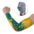 Personalised Boxing Kangaroo Arm Sleeves Aussie Oi Oi Oi Sporty National Color - Aussie Hoodie