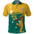 Personalised Boxing Kangaroo Polo Shirt Aussie Oi Oi Oi Sporty National Color - Aussie Hoodie
