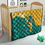 Personalised Boxing Kangaroo Quilt Aussie Oi Oi Oi Sporty National Color - Aussie Hoodie