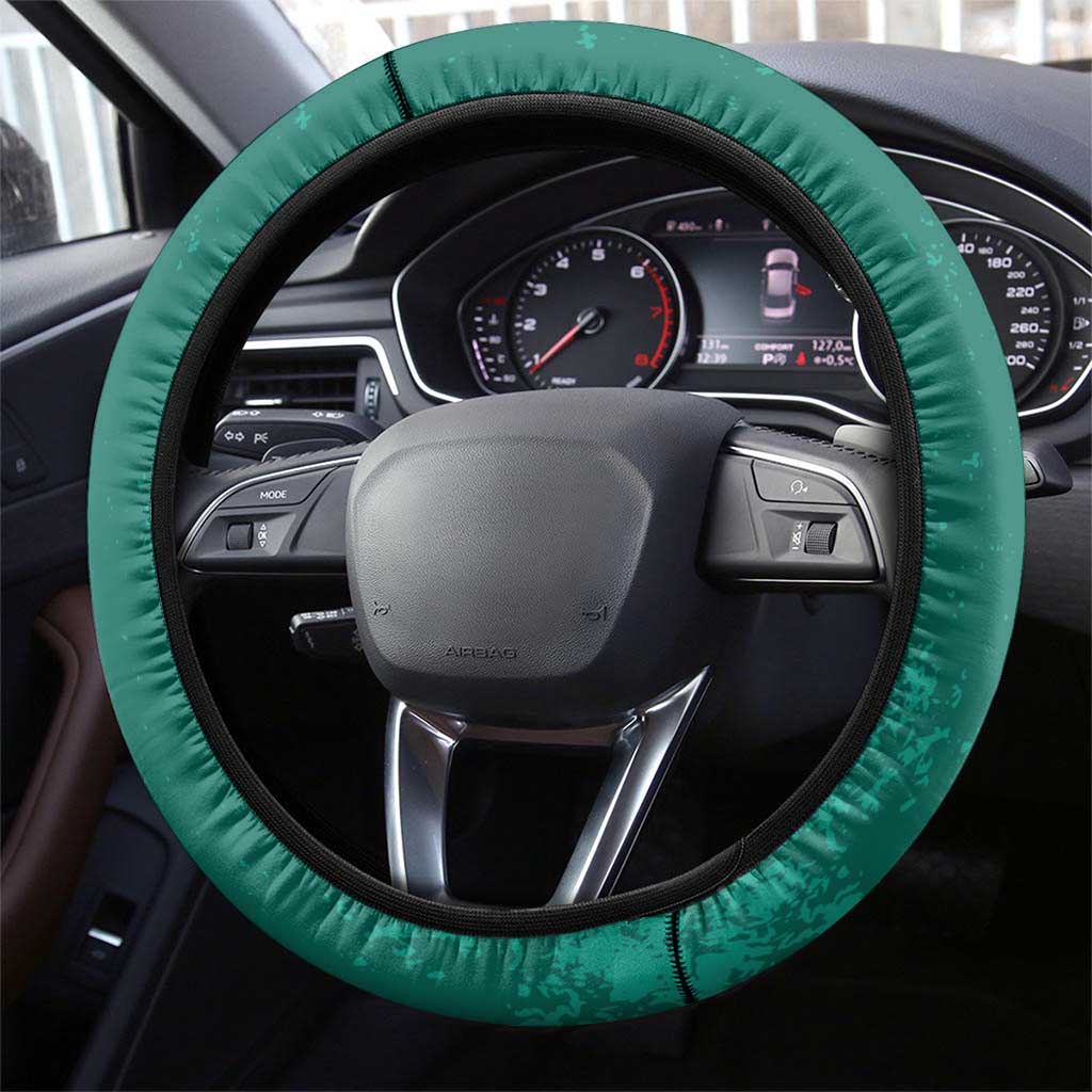 Boxing Kangaroo Steering Wheel Cover Aussie Oi Oi Oi Sporty National Color - Aussie Hoodie