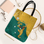 Personalised Boxing Kangaroo Tote Bag Aussie Oi Oi Oi Sporty National Color - Aussie Hoodie