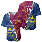 Custom Cowboys And Broncos Rugby Baseball Jersey Dynamic Style