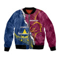 Custom Cowboys And Broncos Rugby Bomber Jacket Dynamic Style