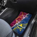 Custom Cowboys And Broncos Rugby Car Mats Dynamic Style