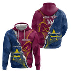 Custom Cowboys And Broncos Rugby Hoodie Dynamic Style