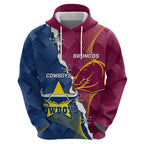 Custom Cowboys And Broncos Rugby Hoodie Dynamic Style