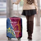 Custom Cowboys And Broncos Rugby Luggage Cover Dynamic Style