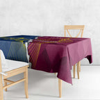 Custom Cowboys And Broncos Rugby Tablecloth Dynamic Style