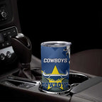 Cowboys And Broncos Rugby Tumbler Cup Dynamic Style