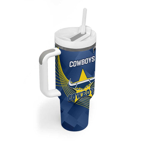 Cowboys And Broncos Rugby Tumbler With Handle Dynamic Style