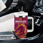 Cowboys And Broncos Rugby Tumbler With Handle Dynamic Style