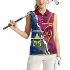 Custom Cowboys And Broncos Rugby Women Sleeveless Polo Shirt Dynamic Style