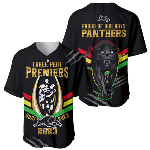 nrl-panthers-baseball-jersey-premiers-2023-three-peat-proud-of-our-boys-black
