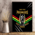 nrl-panthers-canvas-wall-art-premiers-2023-three-peat-proud-of-our-boys-black