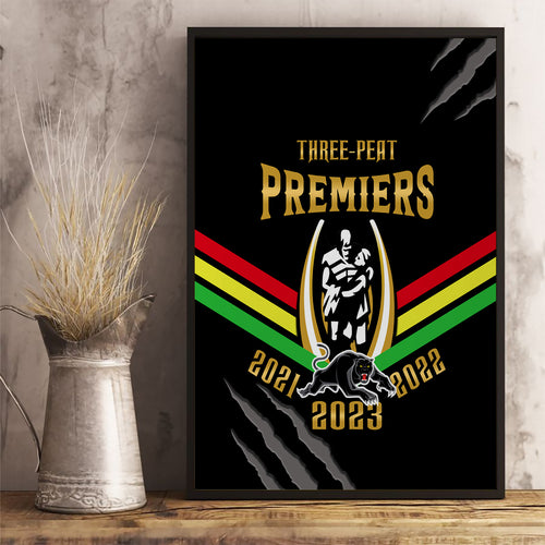 nrl-panthers-canvas-wall-art-premiers-2023-three-peat-proud-of-our-boys-black