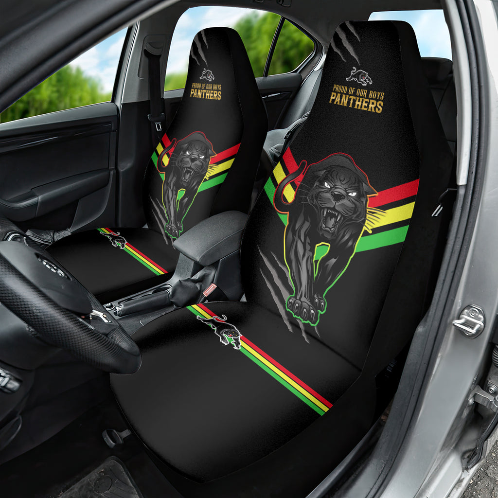 nrl-panthers-car-seat-cover-premiers-2023-three-peat-proud-of-our-boys-black