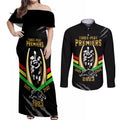 nrl-panthers-couples-matching-off-shoulder-maxi-dress-and-long-sleeve-button-shirts-premiers-2023-three-peat-proud-of-our-boys-black