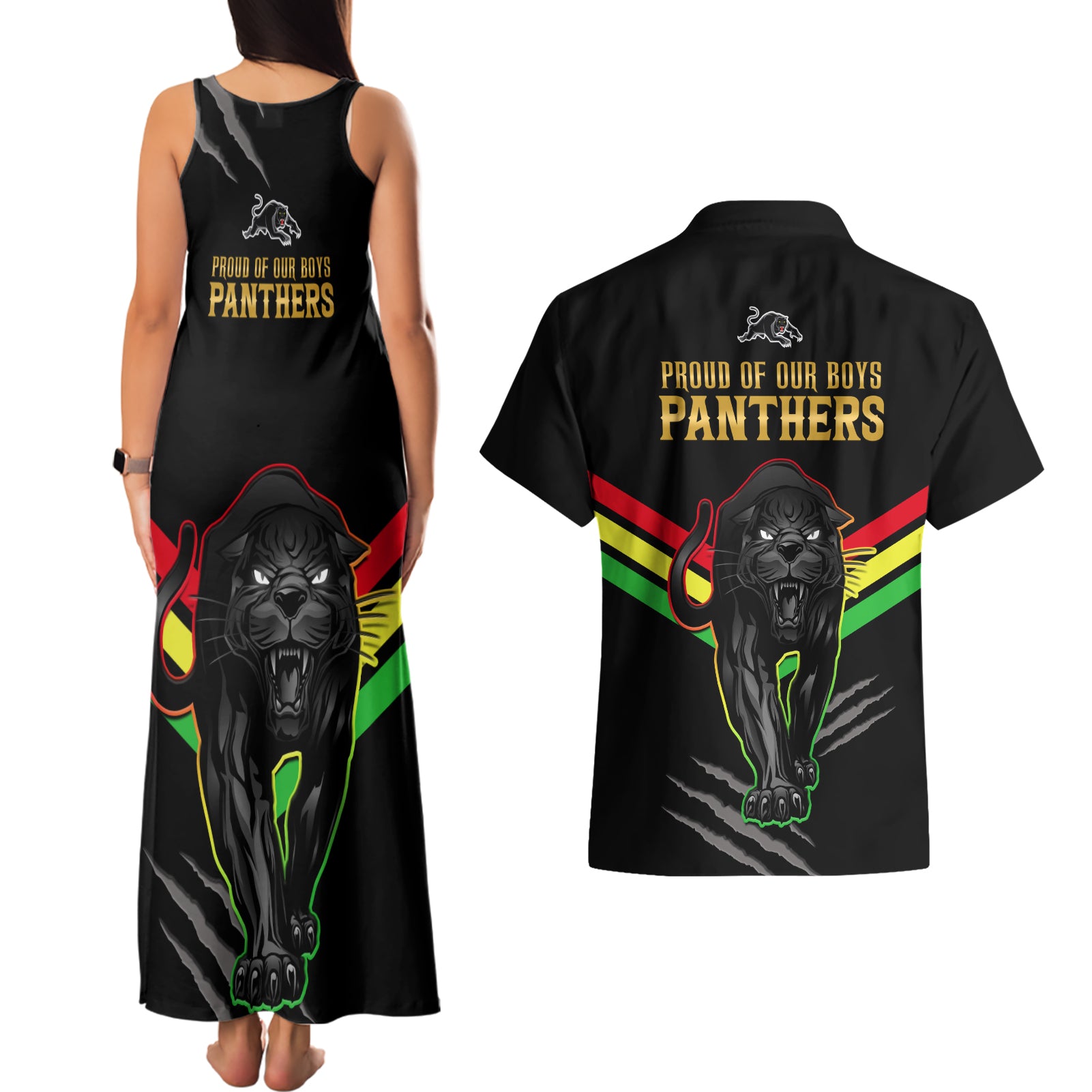 nrl-panthers-couples-matching-tank-maxi-dress-and-hawaiian-shirt-premiers-2023-three-peat-proud-of-our-boys-black