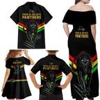 nrl-panthers-family-matching-off-shoulder-maxi-dress-and-hawaiian-shirt-premiers-2023-three-peat-proud-of-our-boys-black