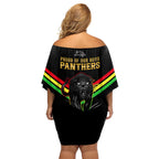 nrl-panthers-family-matching-off-shoulder-short-dress-and-hawaiian-shirt-premiers-2023-three-peat-proud-of-our-boys-black