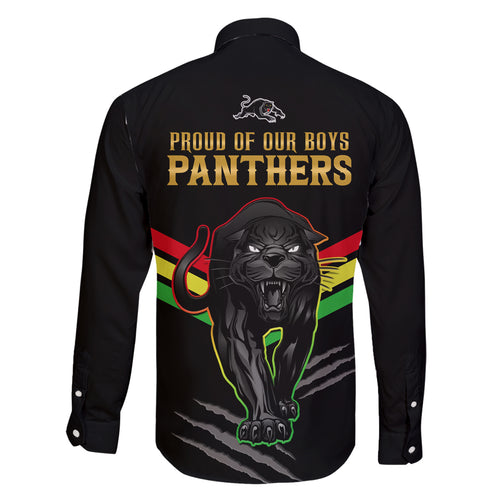 nrl-panthers-family-matching-summer-maxi-dress-and-hawaiian-shirt-premiers-2023-three-peat-proud-of-our-boys-black