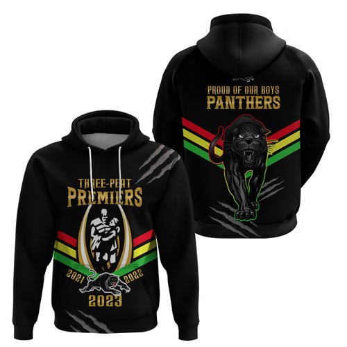 nrl-panthers-hoodie-premiers-2023-three-peat-proud-of-our-boys-black