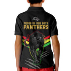 nrl-panthers-kid-polo-shirt-premiers-2023-three-peat-proud-of-our-boys-black