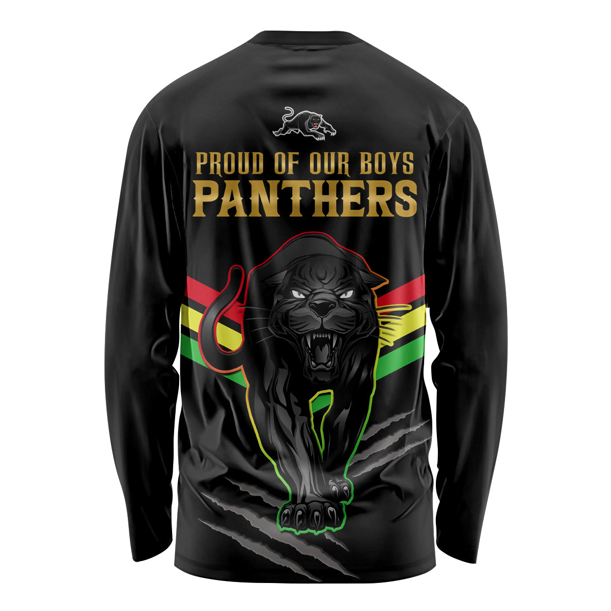 nrl-panthers-long-sleeve-shirt-premiers-2023-three-peat-proud-of-our-boys-black