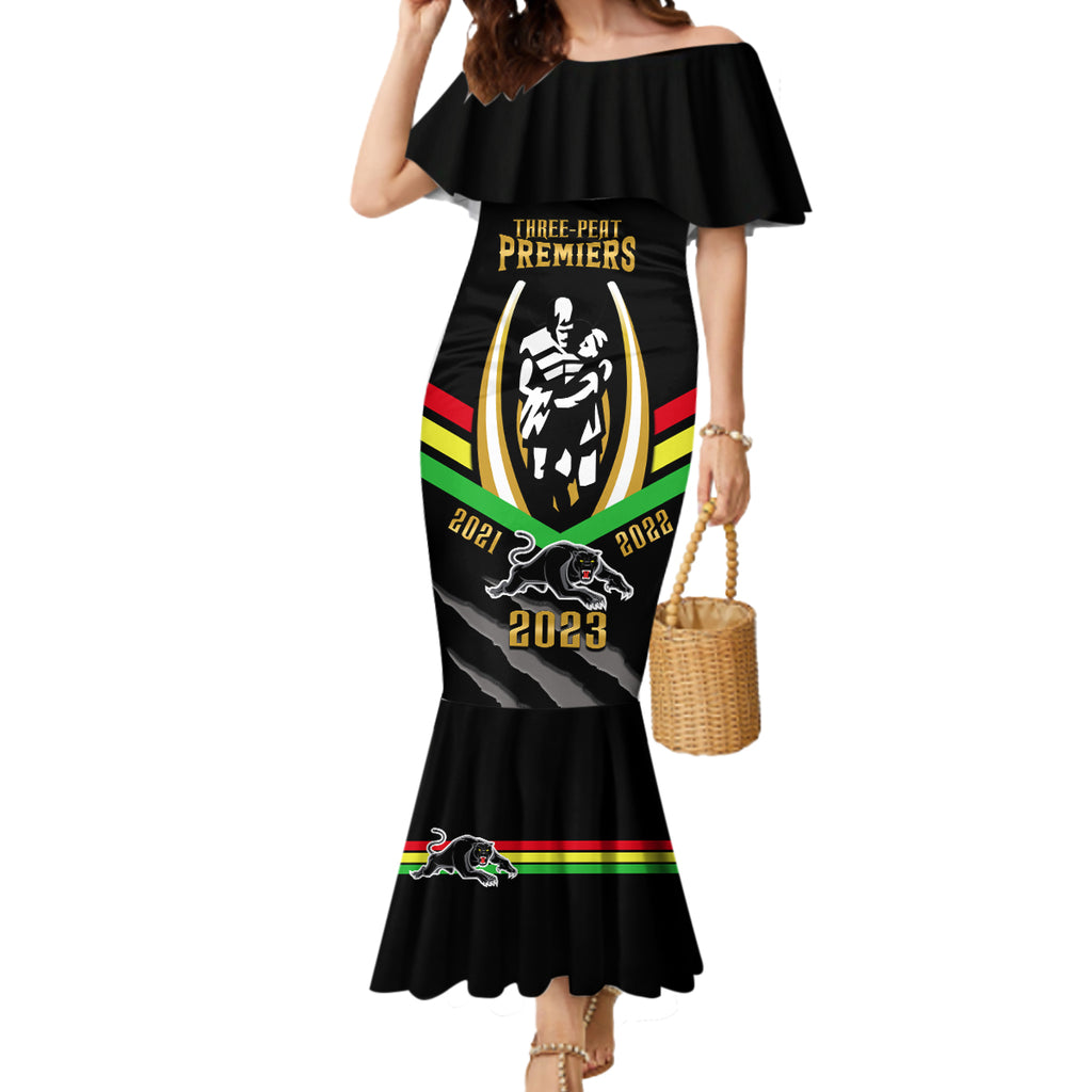 nrl-panthers-mermaid-dress-premiers-2023-three-peat-proud-of-our-boys-black