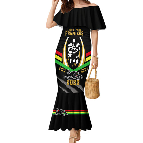 nrl-panthers-mermaid-dress-premiers-2023-three-peat-proud-of-our-boys-black