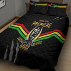 nrl-panthers-quilt-bed-set-premiers-2023-three-peat-proud-of-our-boys-black