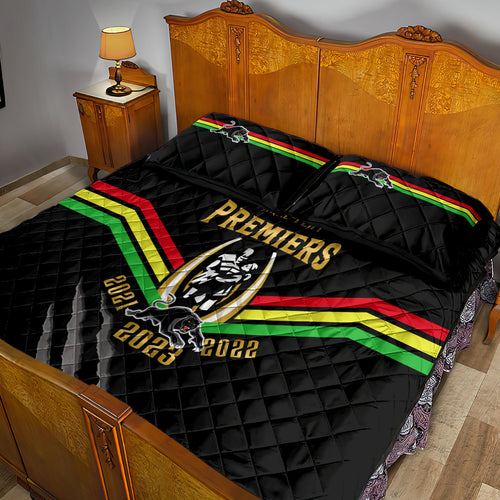 nrl-panthers-quilt-bed-set-premiers-2023-three-peat-proud-of-our-boys-black