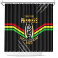 nrl-panthers-shower-curtain-premiers-2023-three-peat-proud-of-our-boys-black