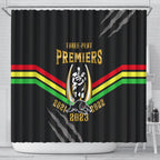 nrl-panthers-shower-curtain-premiers-2023-three-peat-proud-of-our-boys-black