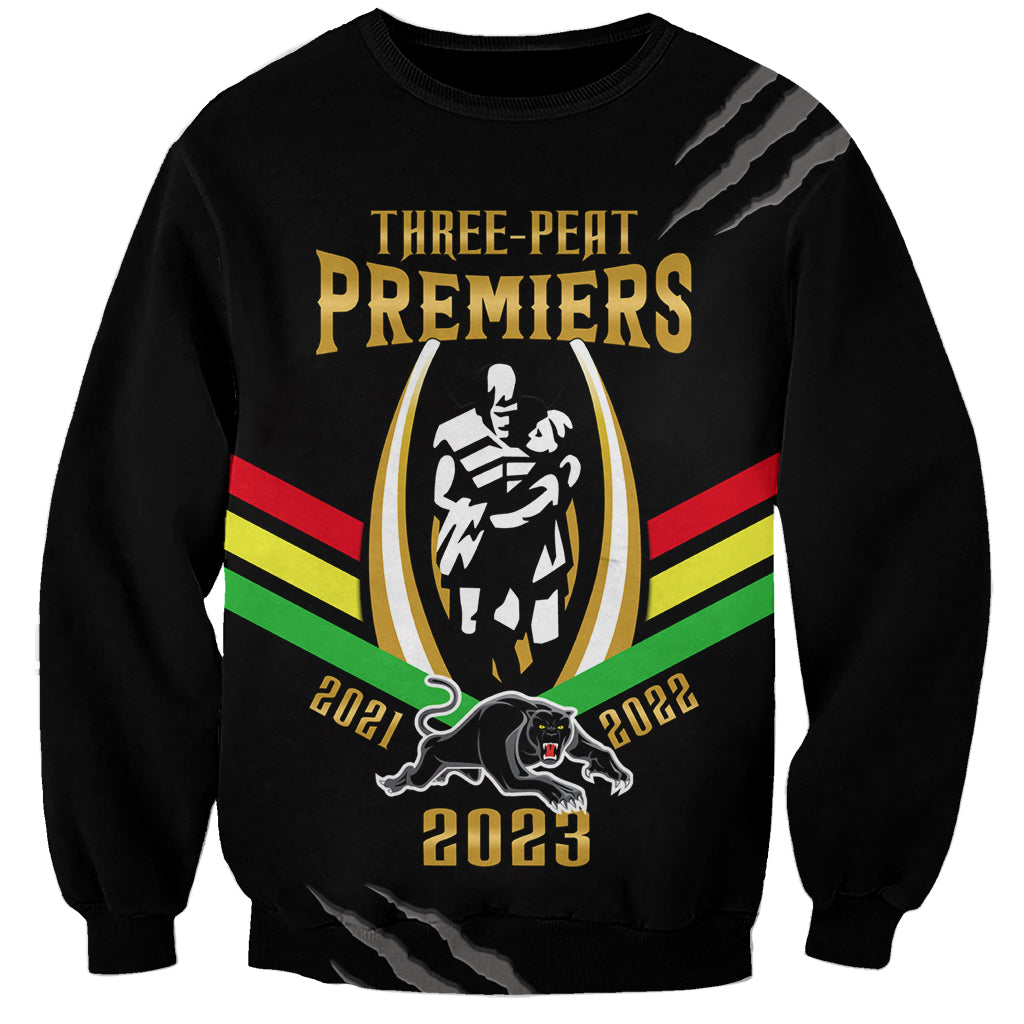 nrl-panthers-sweatshirt-premiers-2023-three-peat-proud-of-our-boys-black