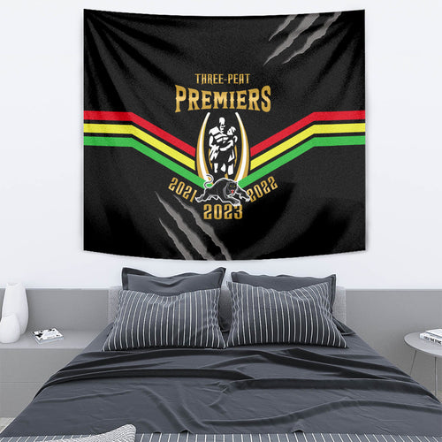 nrl-panthers-tapestry-premiers-2023-three-peat-proud-of-our-boys-black