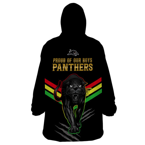 nrl-panthers-wearable-blanket-hoodie-premiers-2023-three-peat-proud-of-our-boys-black