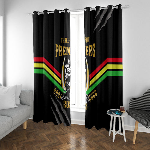 nrl-panthers-window-curtain-premiers-2023-three-peat-proud-of-our-boys-black