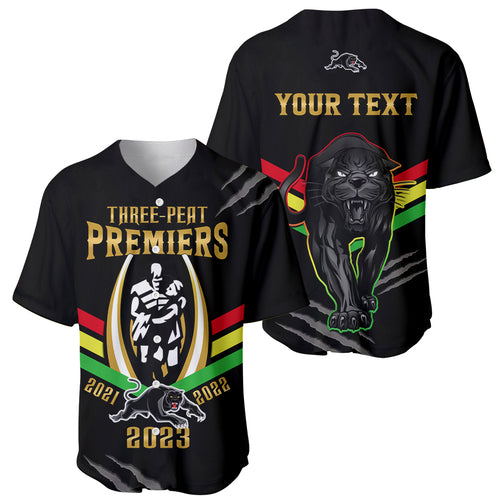 personalised-nrl-panthers-baseball-jersey-premiers-2023-three-peat-proud-of-our-boys-black