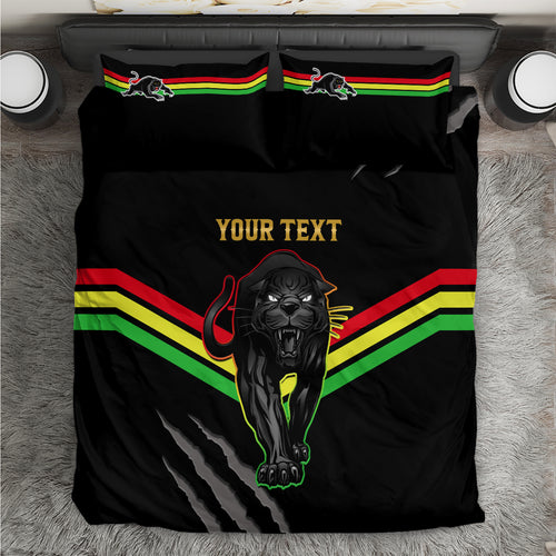 personalised-nrl-panthers-bedding-set-premiers-2023-three-peat-proud-of-our-boys-black