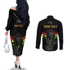 personalised-nrl-panthers-couples-matching-off-the-shoulder-long-sleeve-dress-and-long-sleeve-button-shirts-premiers-2023-three-peat-proud-of-our-boys-black