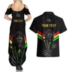 personalised-nrl-panthers-couples-matching-summer-maxi-dress-and-hawaiian-shirt-premiers-2023-three-peat-proud-of-our-boys-black