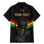 personalised-nrl-panthers-family-matching-mermaid-dress-and-hawaiian-shirt-premiers-2023-three-peat-proud-of-our-boys-black