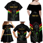 personalised-nrl-panthers-family-matching-off-shoulder-maxi-dress-and-hawaiian-shirt-premiers-2023-three-peat-proud-of-our-boys-black