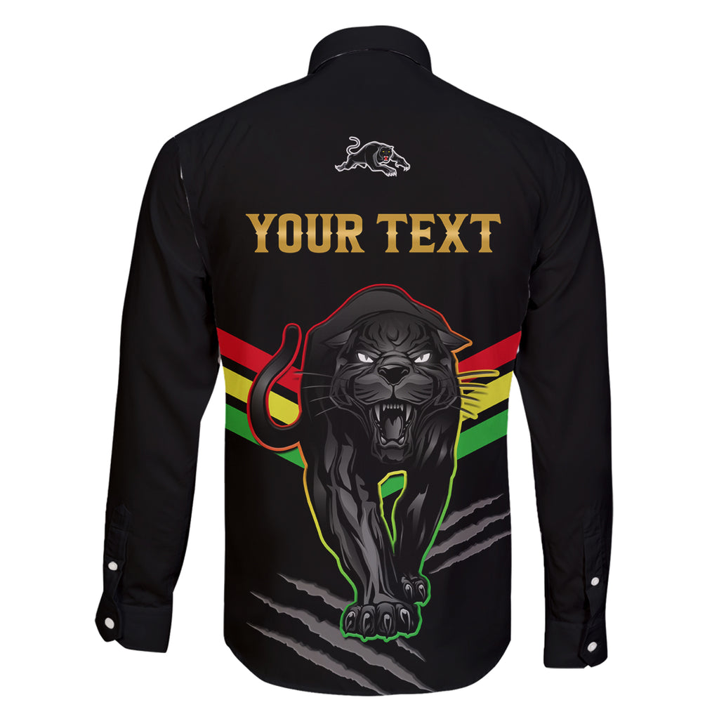 personalised-nrl-panthers-family-matching-puletasi-dress-and-hawaiian-shirt-premiers-2023-three-peat-proud-of-our-boys-black