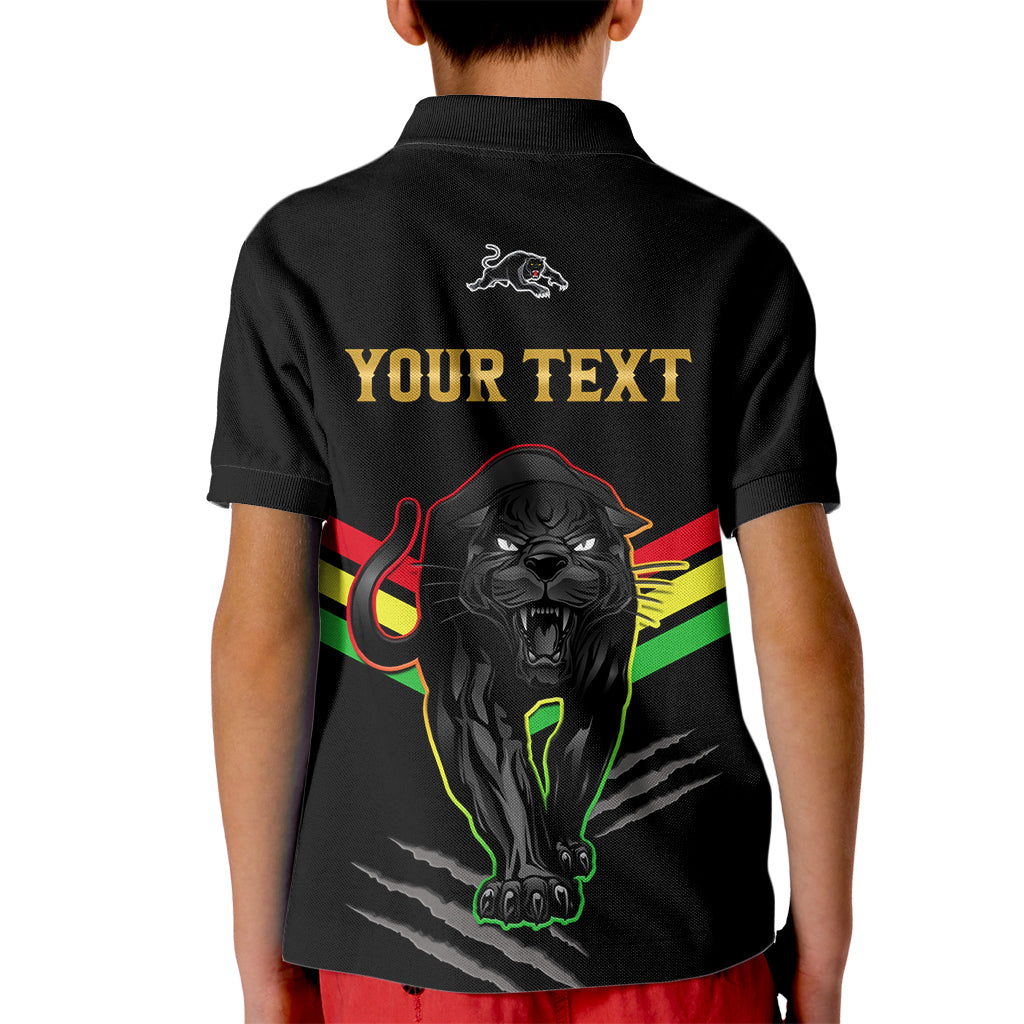 personalised-nrl-panthers-kid-polo-shirt-premiers-2023-three-peat-proud-of-our-boys-black