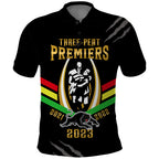 personalised-nrl-panthers-polo-shirt-premiers-2023-three-peat-proud-of-our-boys-black