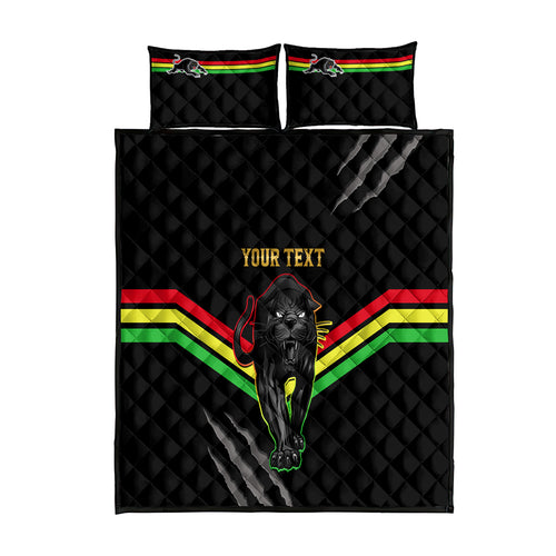 personalised-nrl-panthers-quilt-bed-set-premiers-2023-three-peat-proud-of-our-boys-black