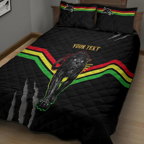 personalised-nrl-panthers-quilt-bed-set-premiers-2023-three-peat-proud-of-our-boys-black